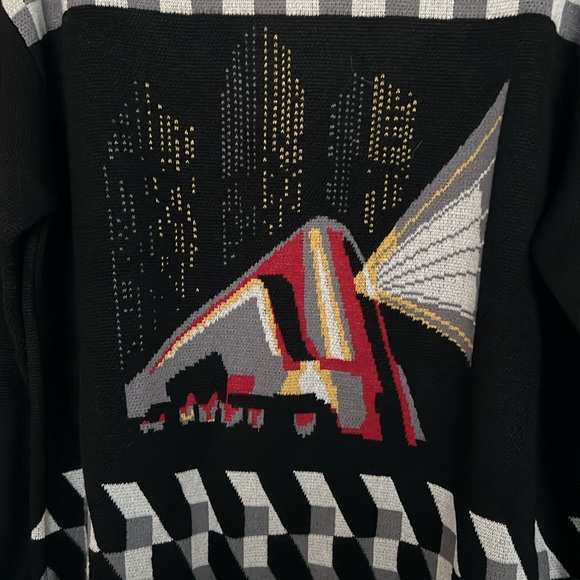 Coach NYC Jacquard Sweater - Picture 2 of 5